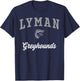 Lyman High School Greyhounds T-Shirt - T-Shirt | Navy