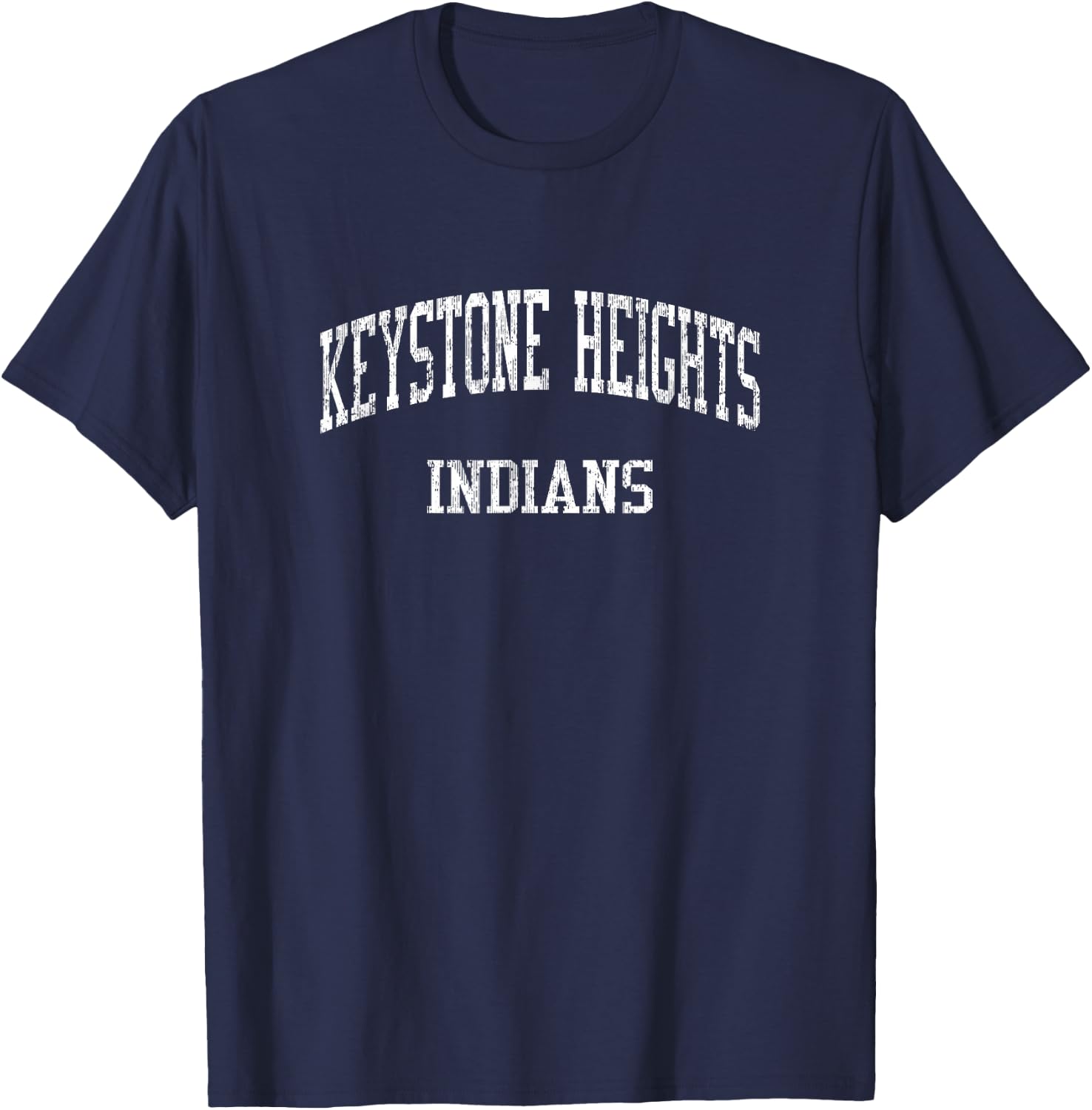 Keystone Heights High School HS Keystone Heights FL Vintage T-Shirt - T-Shirt | Navy