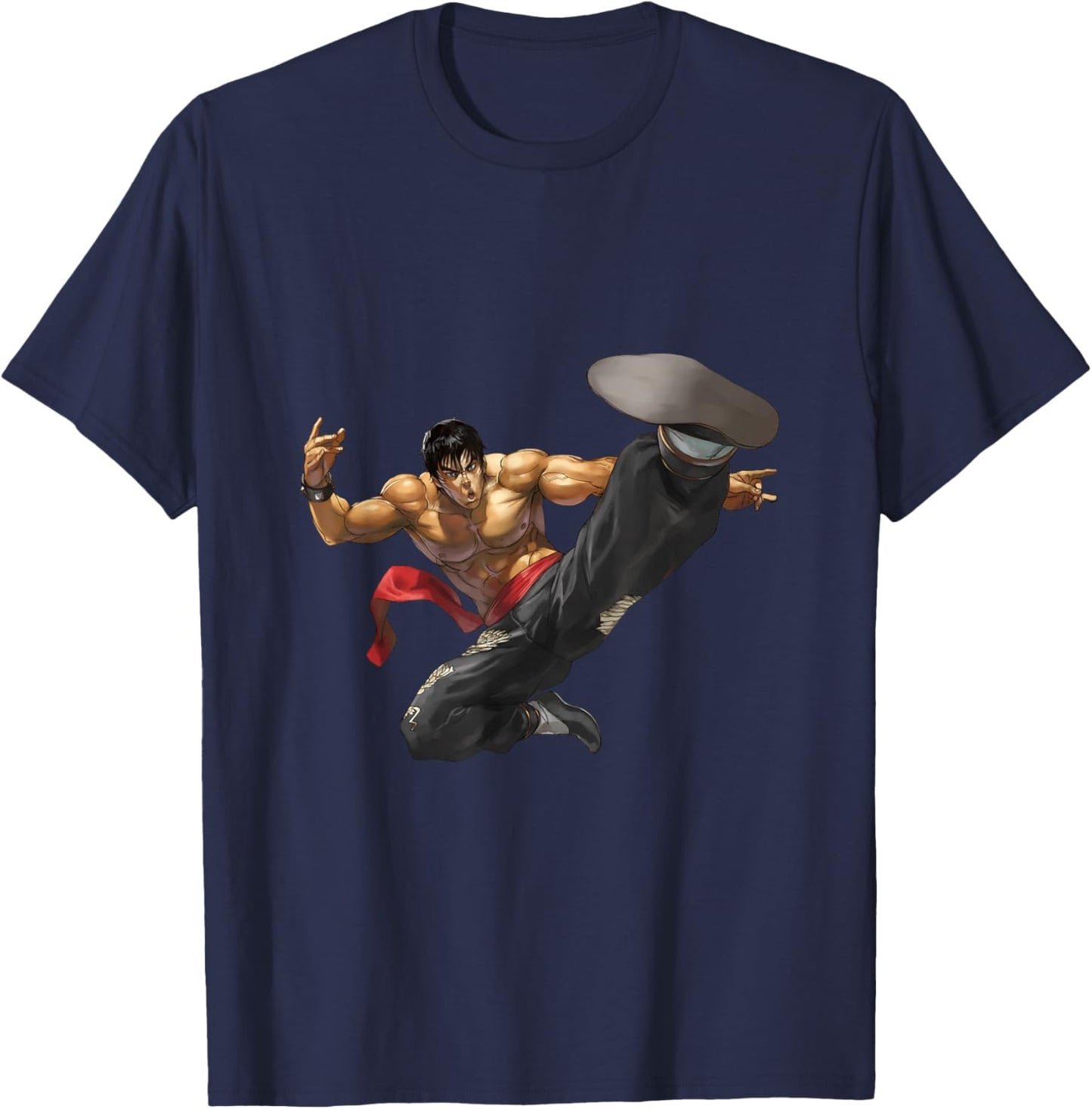 Tekken7 Marshall Law 003 T-Shirt - T-Shirt | Navy