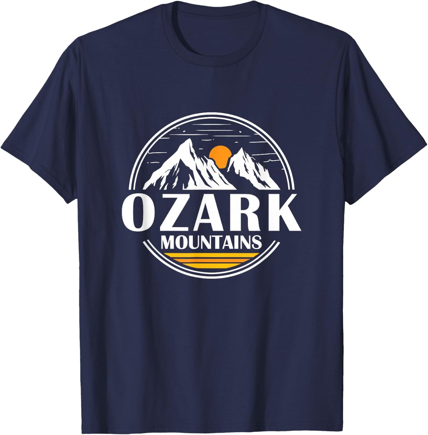 Ozark Mountains Arkansas Vacation Souvenir Gift T-Shirt - T-Shirt | Navy