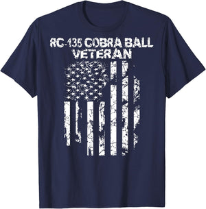RC-135 Cobra Ball Military T-Shirt - T-Shirt | Navy