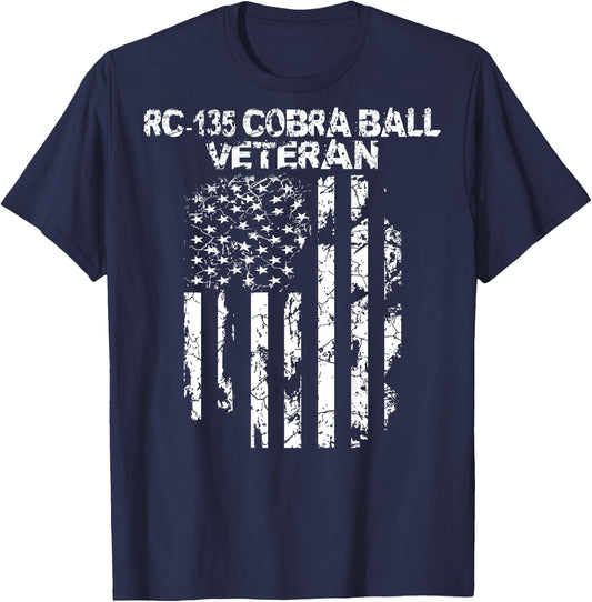 RC-135 Cobra Ball Military T-Shirt - T-Shirt | Navy