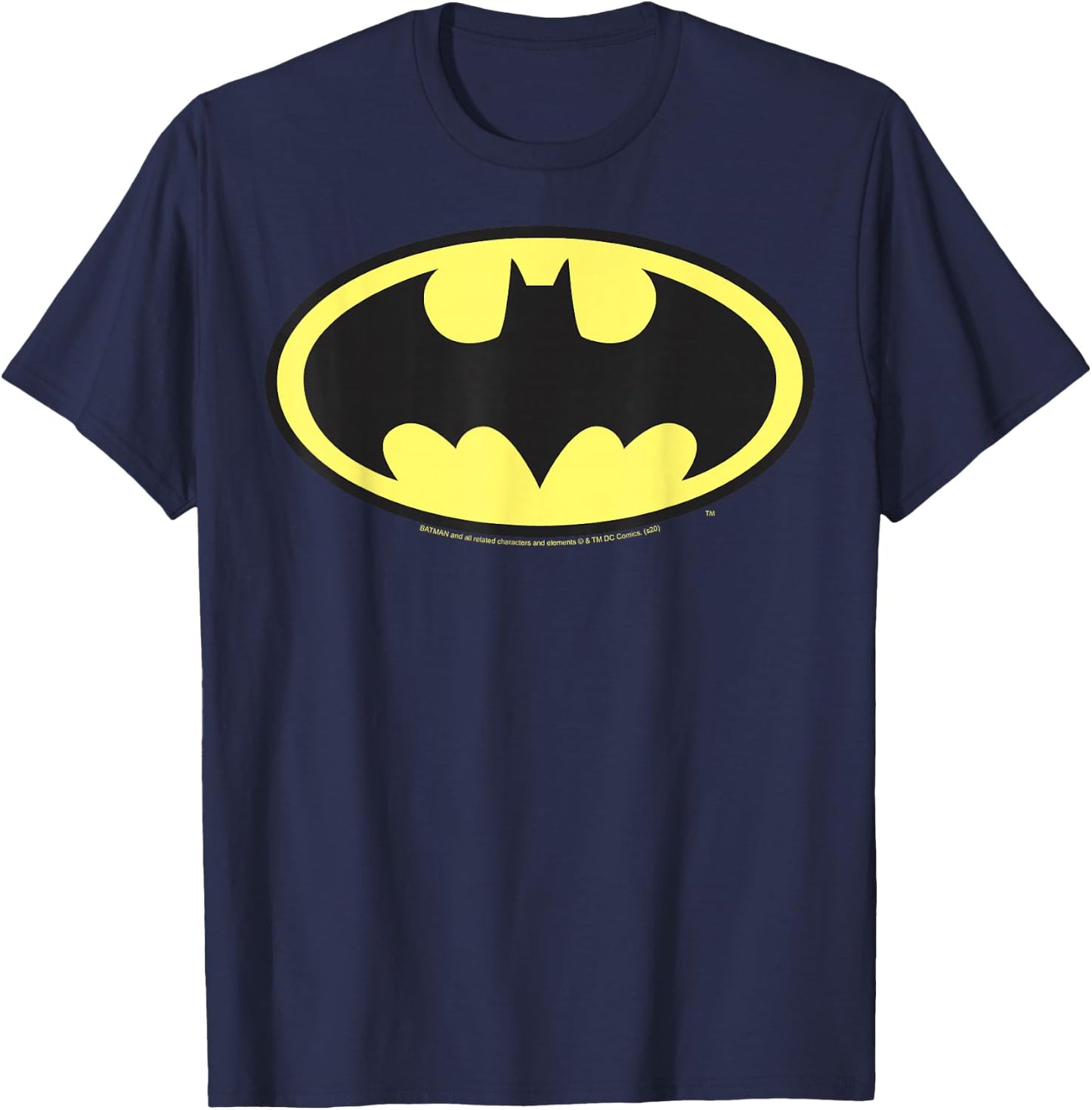 DC Comics Batman Basic Logo T-Shirt - T-Shirt | Navy