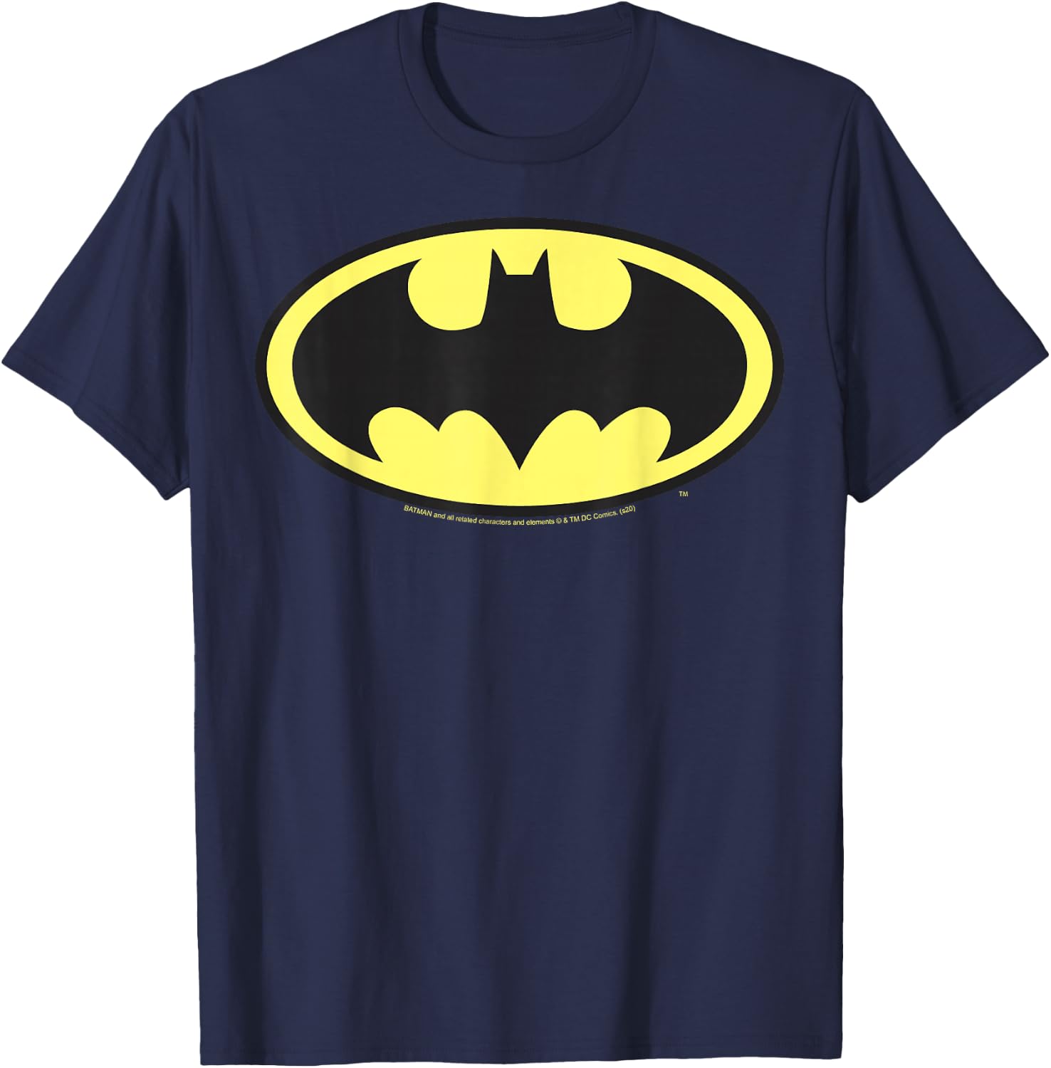 DC Comics Batman Basic Logo T-Shirt - T-Shirt | Navy