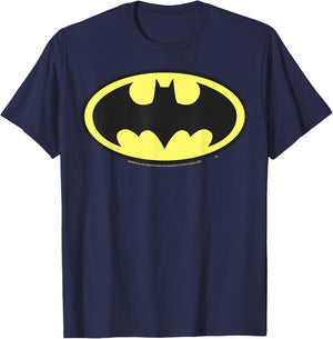 DC Comics Batman Basic Logo T-Shirt - T-Shirt | Navy