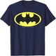 DC Comics Batman Basic Logo T-Shirt - T-Shirt | Navy