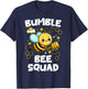 Bumble Bee Squad Honey Bumblebee Teacher Team Group T-Shirt - T-Shirt | Navy