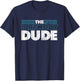 The Birthday Dude | Birthday Party Celebration T-Shirt - T-Shirt | Navy