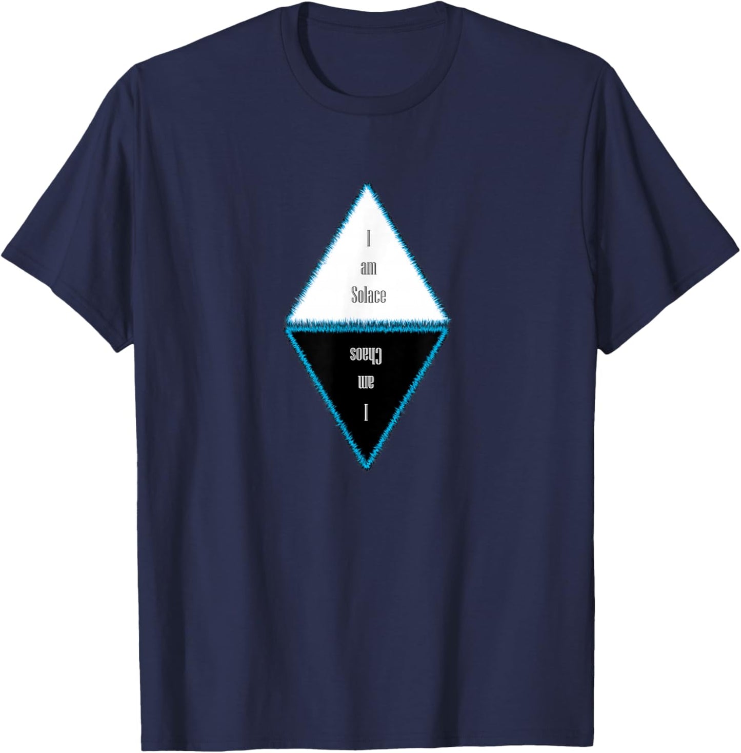 Set It Off Duality Diamond T-Shirt - T-Shirt | Navy