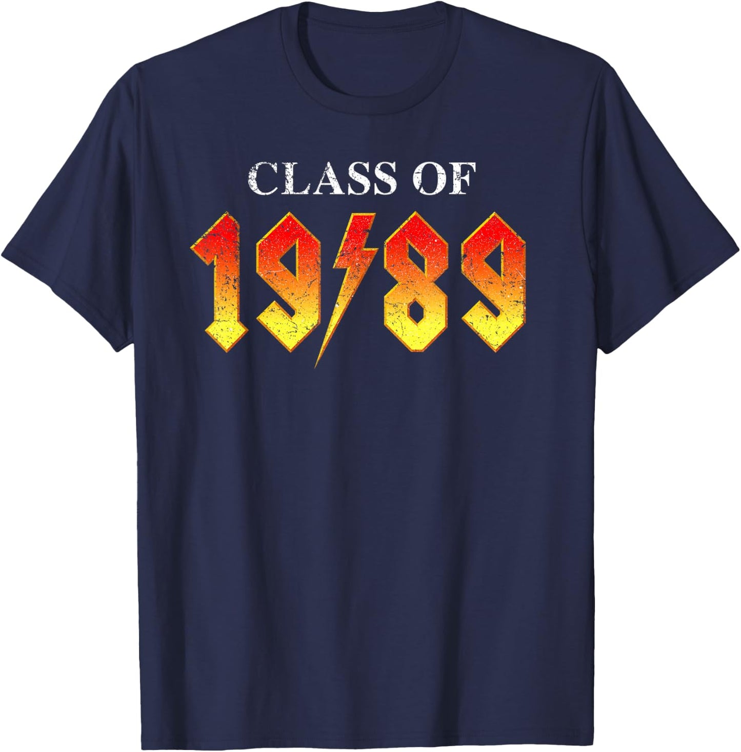 Class of 1989 Classic Rock Reunion Shirt T-Shirt - T-Shirt | Navy