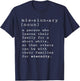 Missionary Definition Noun T-Shirt - T-Shirt | Navy