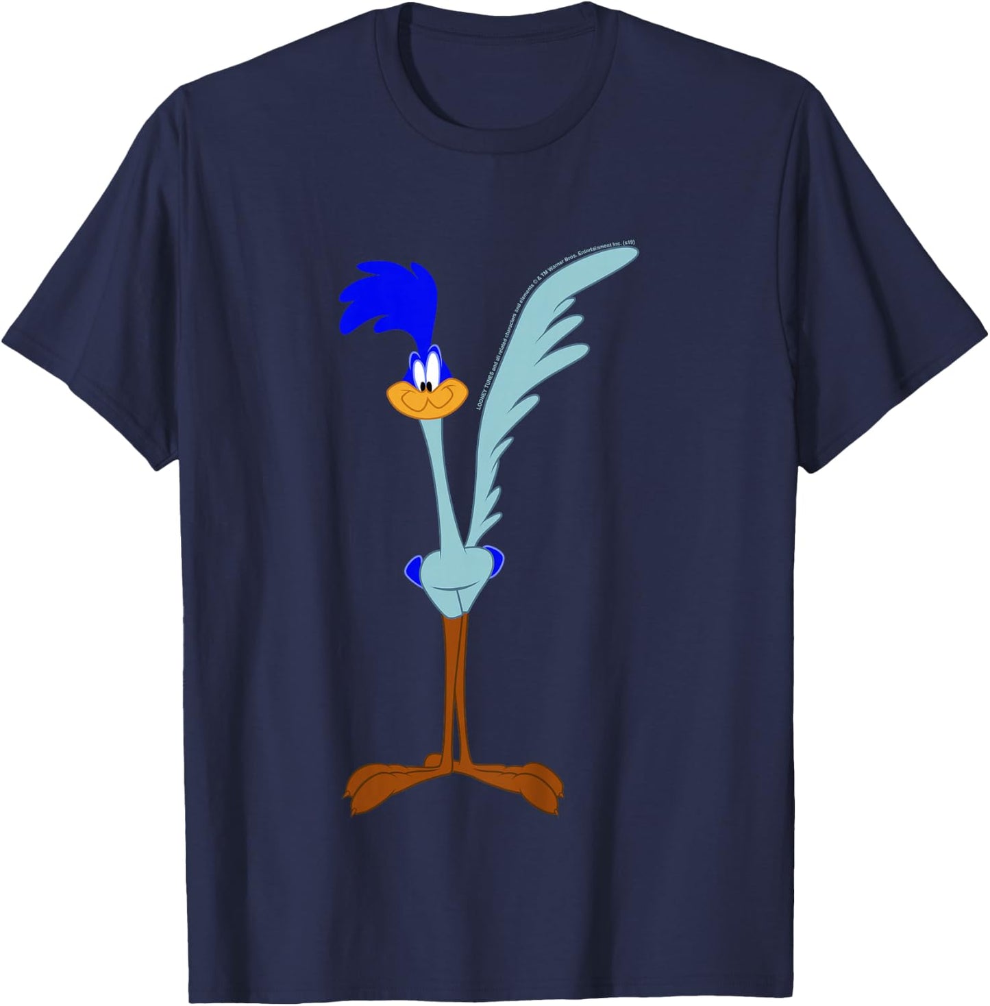 Kids Looney Tunes Road Runner Simple Portrait T-Shirt - T-Shirt | Navy
