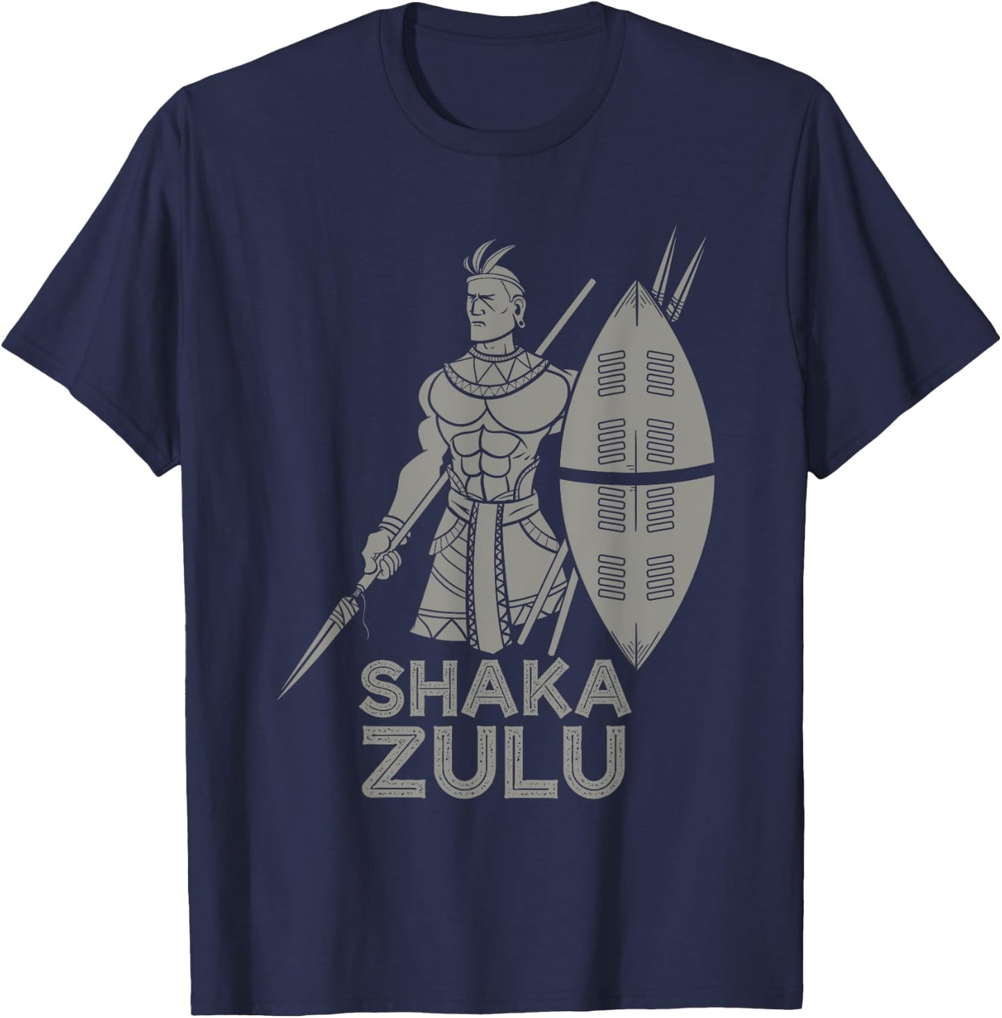 Cool Shaka Zulu African King Pride Funny Gift Women T-Shirt - T-Shirt | Navy
