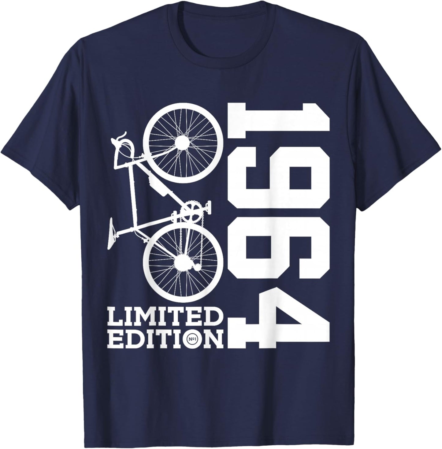 Cyclist 1964 Bike 62nd Birthday Racing Bike T-Shirt - T-Shirt | Navy