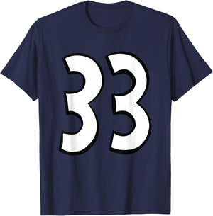 Hey Arnold Gerald 33 Jersey T-Shirt - T-Shirt | Navy