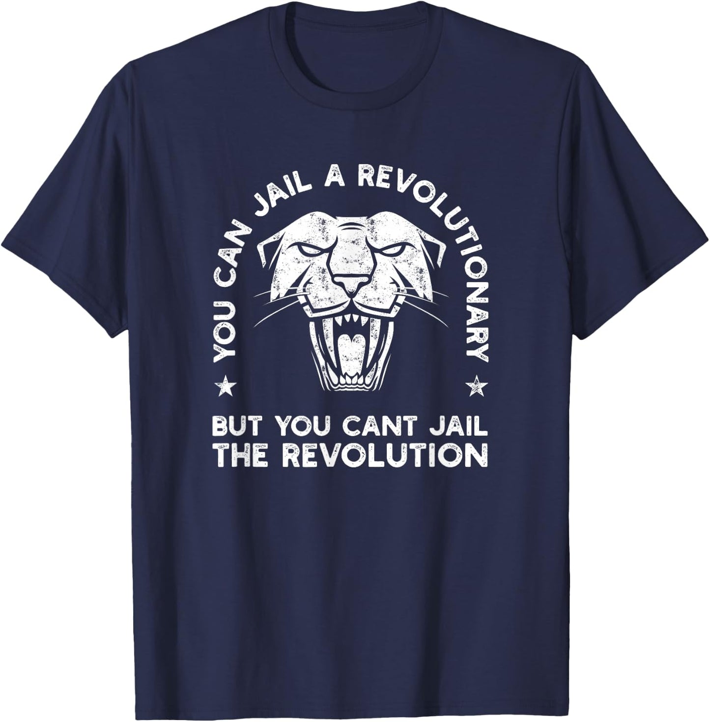 Oakland California 1966 Black Party Panther Revolution Shirt T-Shirt - T-Shirt | Navy