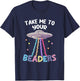 Take Me To Your Beaders Funny Beading Saying Beadwork UFO T-Shirt - T-Shirt | Navy