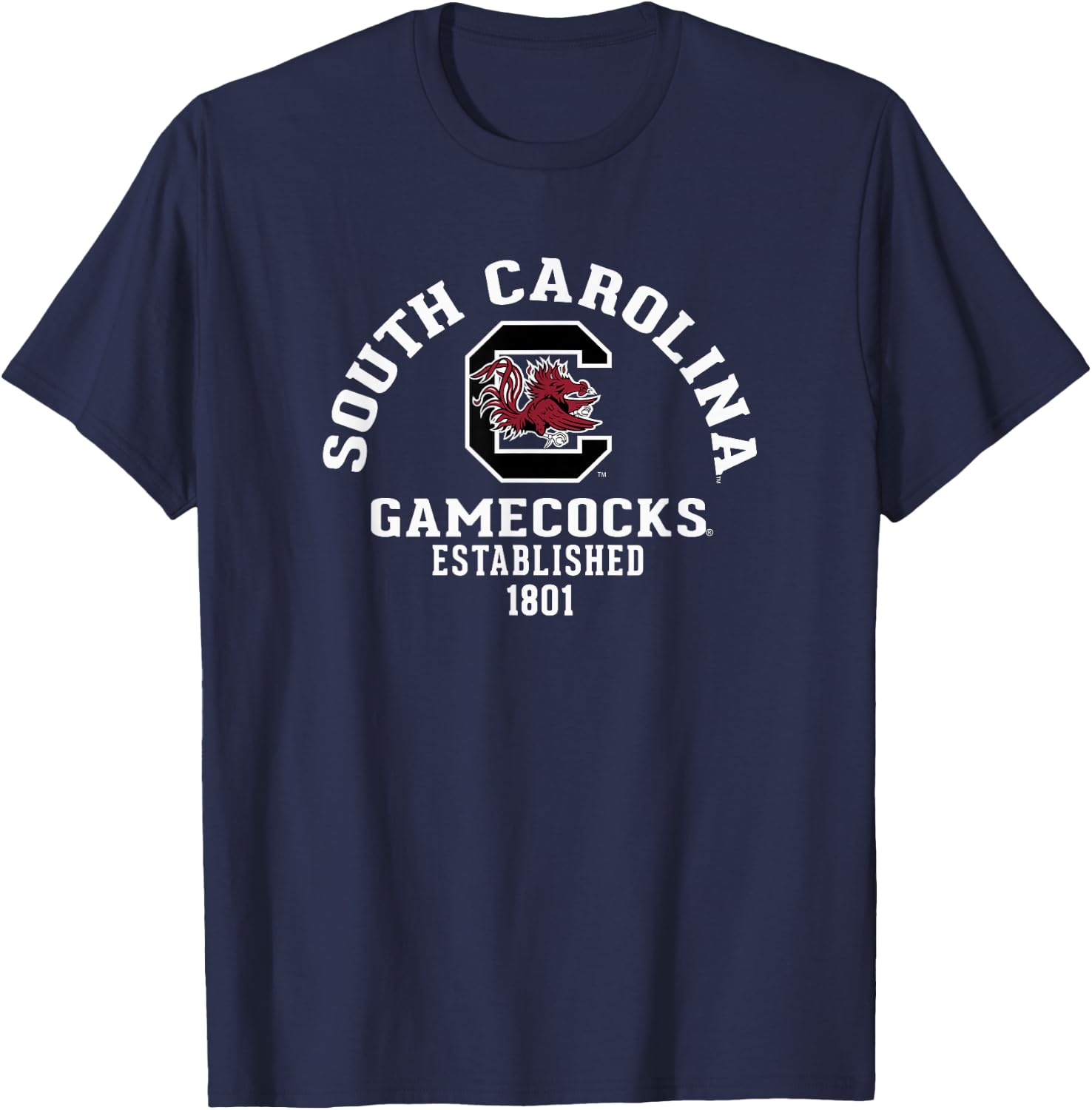 South Carolina Gamecocks Wondrous Officially Licensed T-Shirt - T-Shirt | Navy