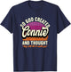 So God Created Connie - Name Connie Birthday T-Shirt - T-Shirt | Navy