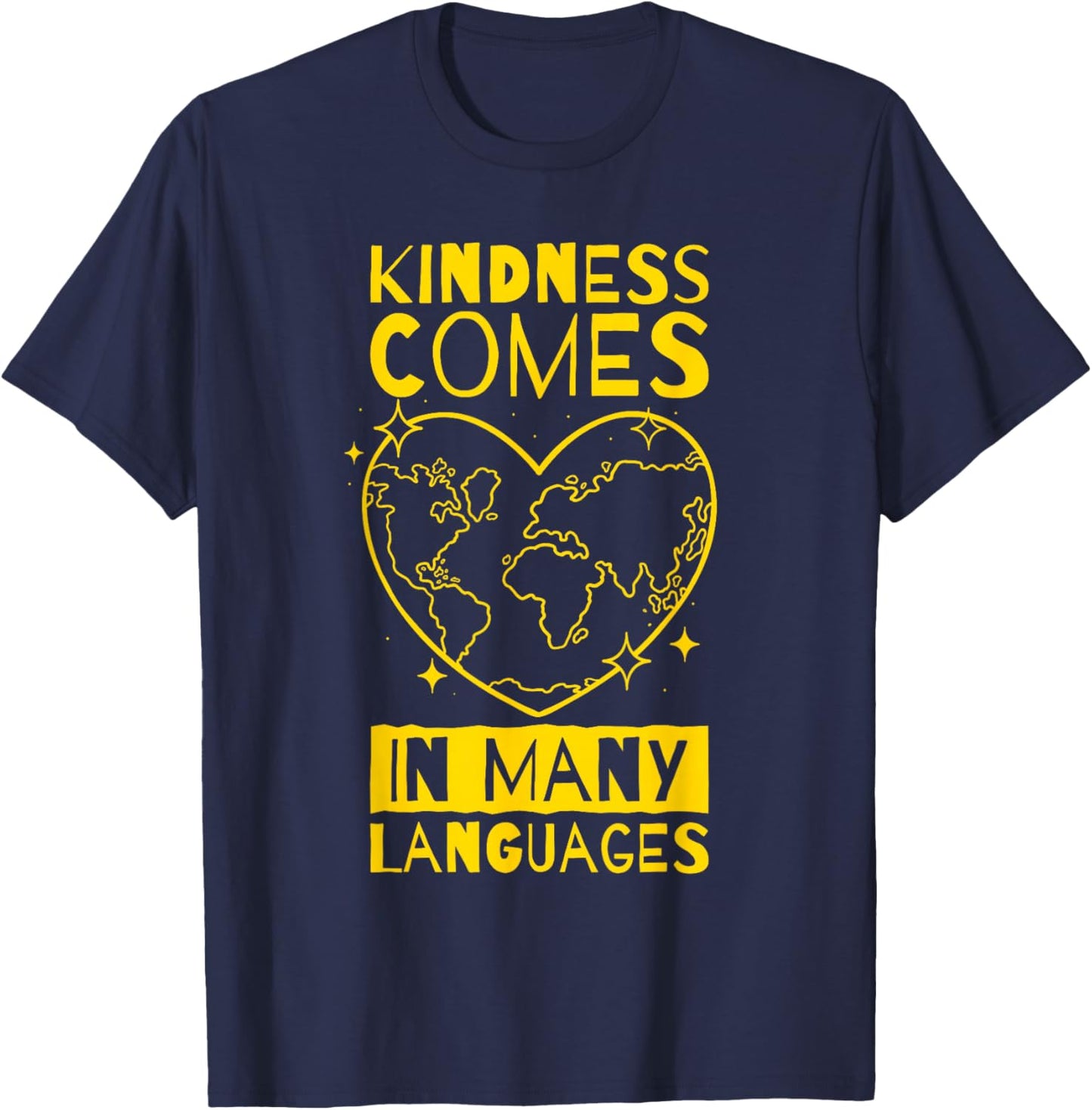 ESOL Teacher ESL Multilingual Teacher T-Shirt - T-Shirt | Navy