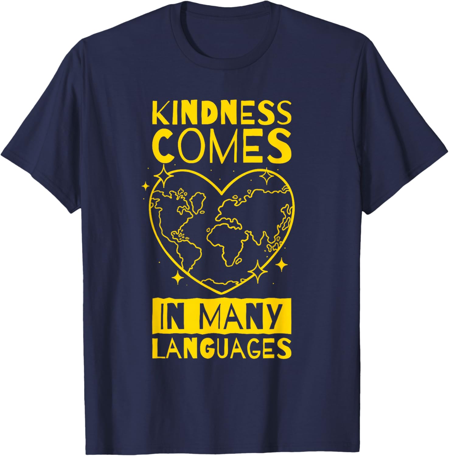 ESOL Teacher ESL Multilingual Teacher T-Shirt - T-Shirt | Navy