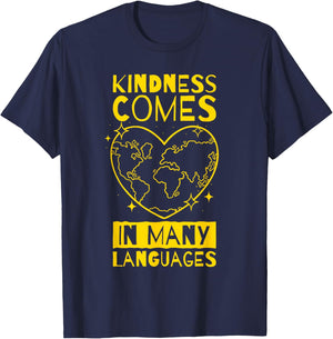 ESOL Teacher ESL Multilingual Teacher T-Shirt - T-Shirt | Navy