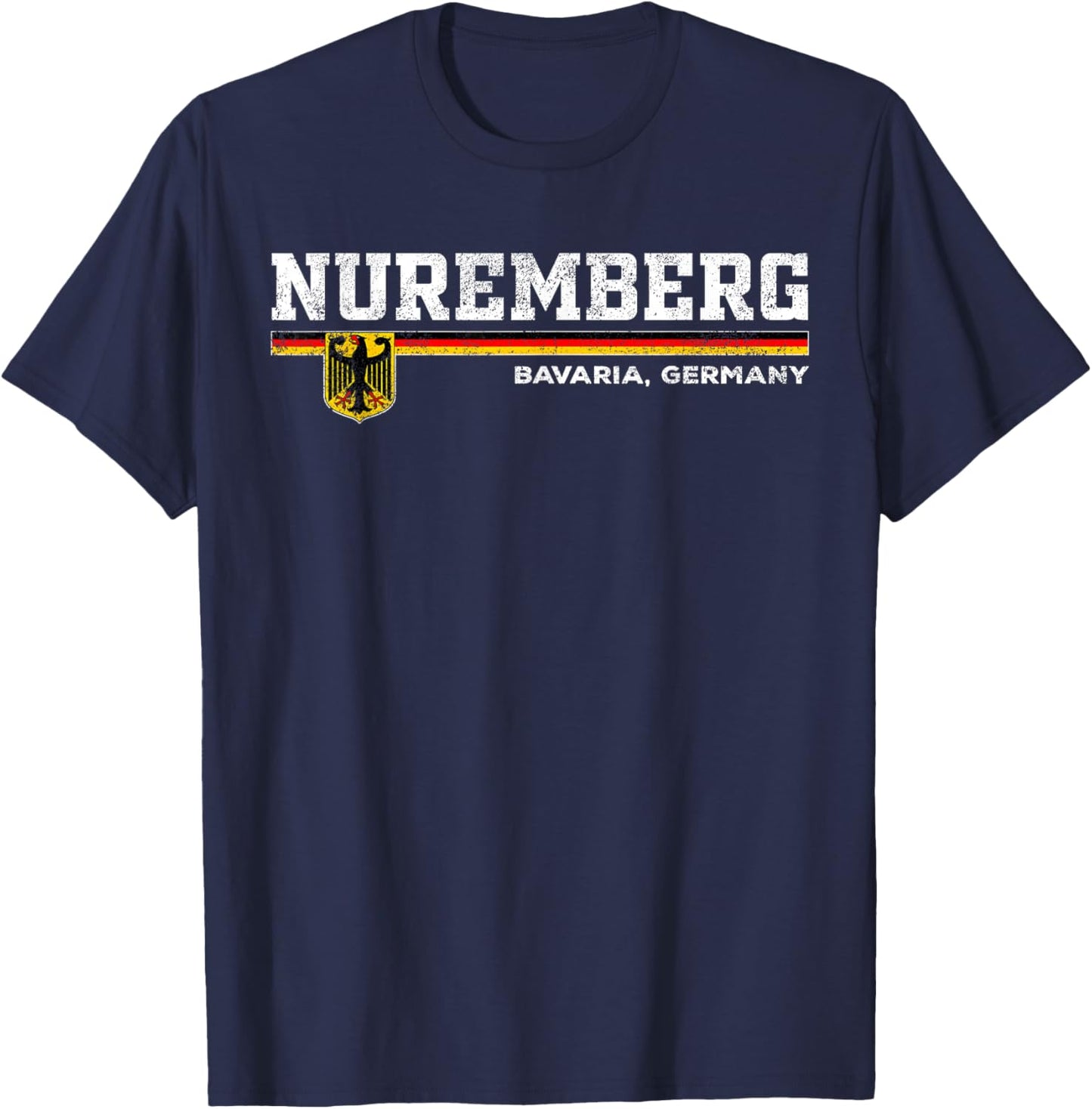 Nuremberg Germany / Deutschland T-Shirt - T-Shirt | Navy