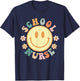 Funny School Nurse Graphic Tops Back To School T-Shirt - T-Shirt | Navy
