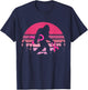 Sasquatch Pink Ribbon Funny Bigfoot Breast Cancer Awareness T-Shirt - T-Shirt | Navy
