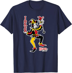 Joker Card Funny Poker Bridge Player Gift T-Shirt - T-Shirt | Navy