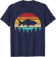 Carp fishing vintage retro T-Shirt - T-Shirt | Navy