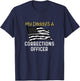 Corrections Officer Shirt Thin Silver Line Boys Girl Toddler T-Shirt - T-Shirt | Navy