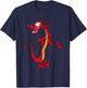 Disney Mulan Mushu Dragon T-Shirt - T-Shirt | Navy