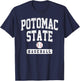 Potomac State College Baseball Arch Vintage Design Men Women T-Shirt - T-Shirt | Navy
