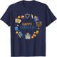 Happy Hanukkah T-Shirt - T-Shirt | Navy