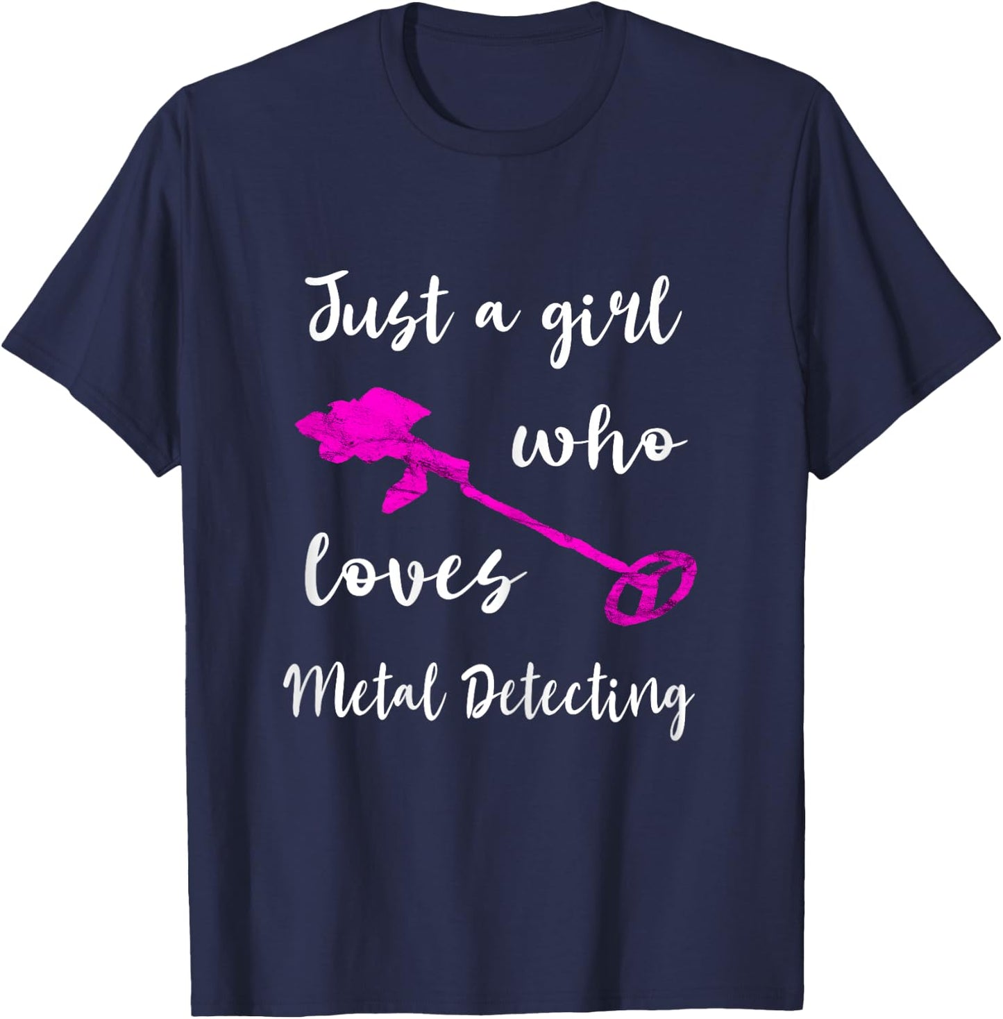 Probe Ginger Girl Probe Treasure Hunt Metal Tracking Probes T-Shirt - T-Shirt | Navy