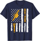 Aircraft Mechanic US Flag 4th Of July Patriot Men Women Kids T-Shirt - T-Shirt | Navy