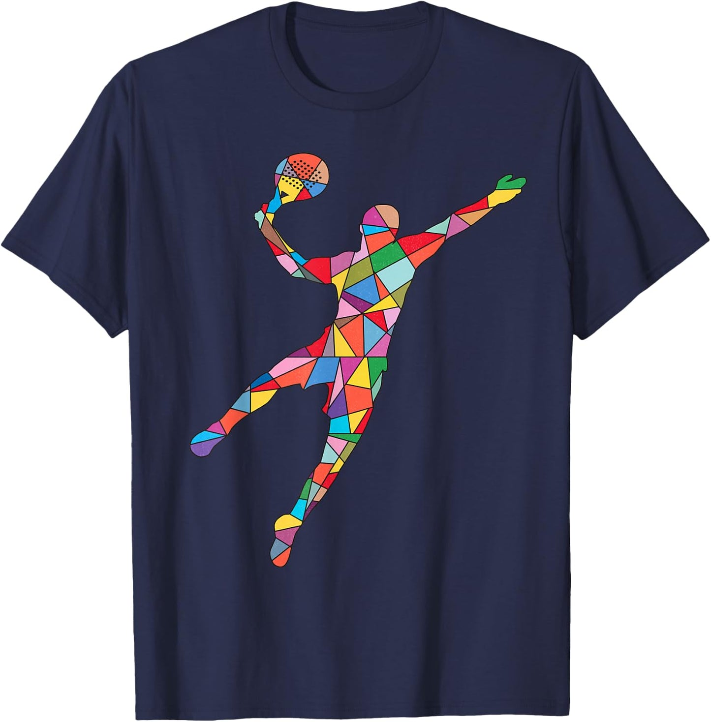Padel Tennis Paddleball Boys Men Kids Padel T-Shirt - T-Shirt | Navy