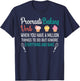 Procrastibaking - Funny Cupcake Baking Baker T-Shirt - T-Shirt | Navy