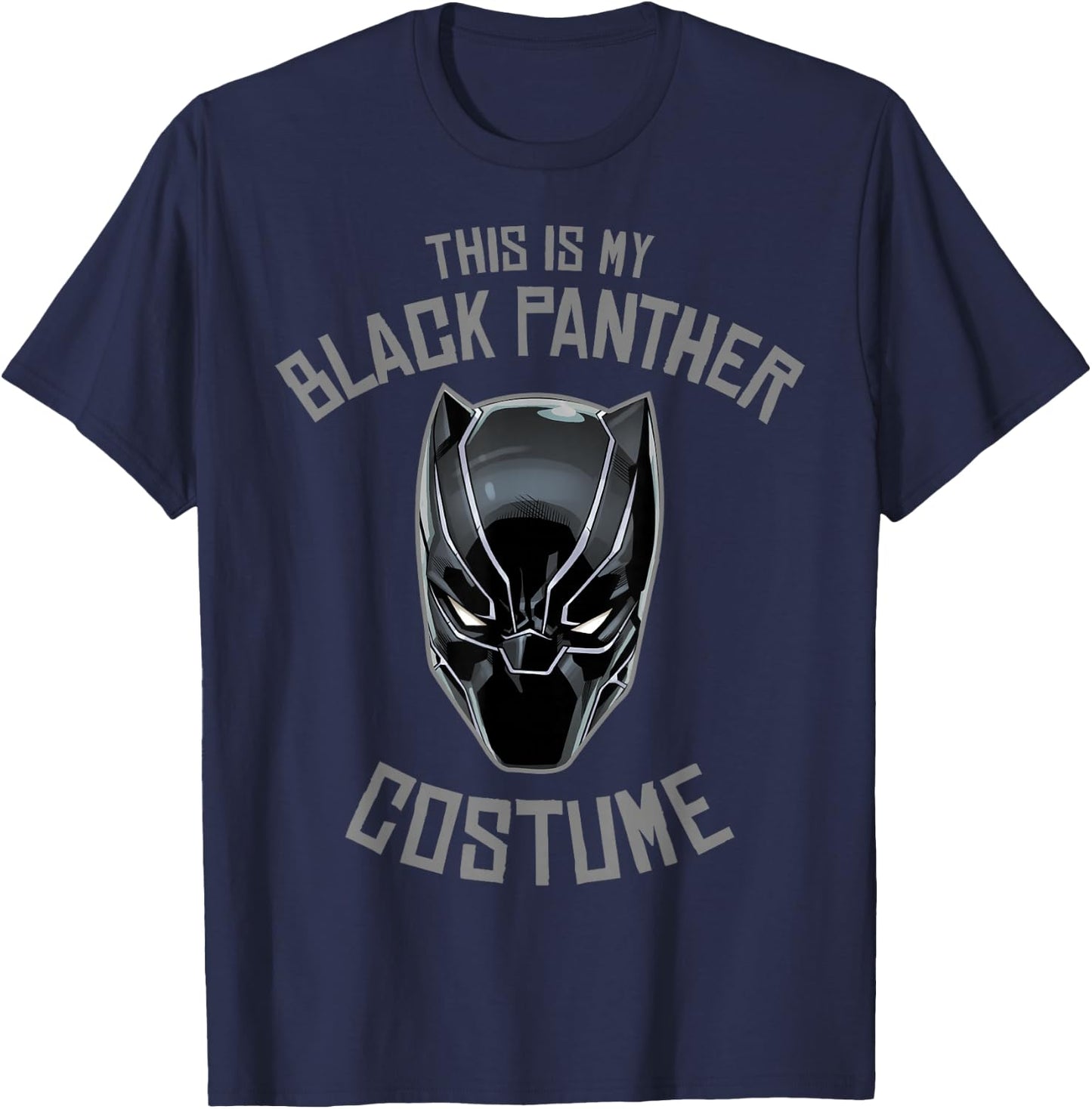 Marvel Black Panther This is My Costume Halloween T-Shirt - T-Shirt | Navy