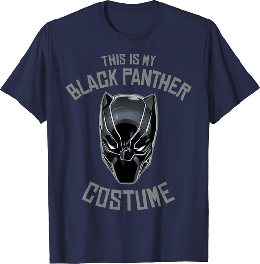 Marvel Black Panther This is My Costume Halloween T-Shirt - T-Shirt | Navy