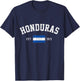 Honduras Est. 1821 Honduran Flag Independence Day T-Shirt - T-Shirt | Navy