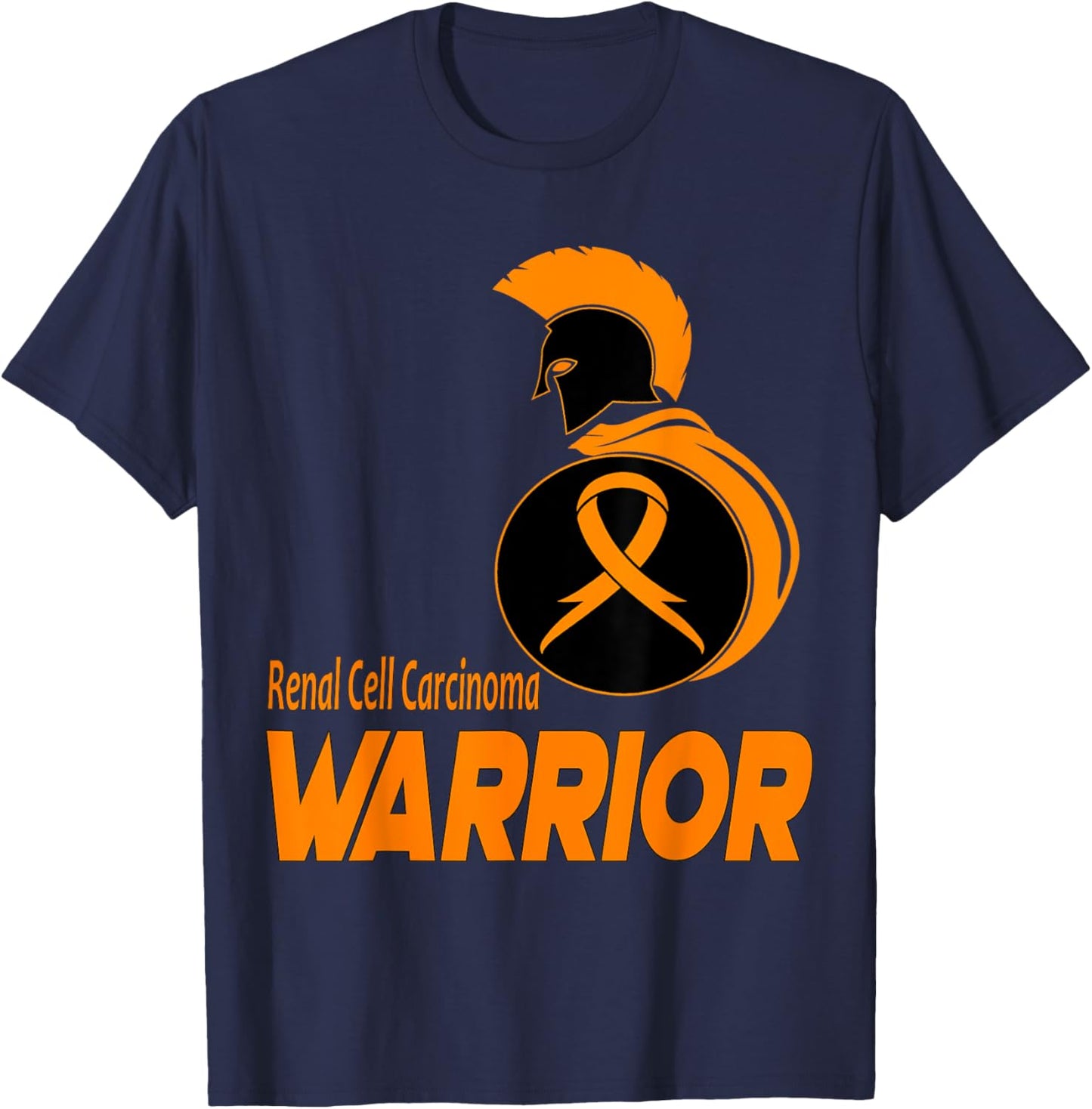 Renal Cell Carcinoma Awareness T-Shirt - T-Shirt | Navy