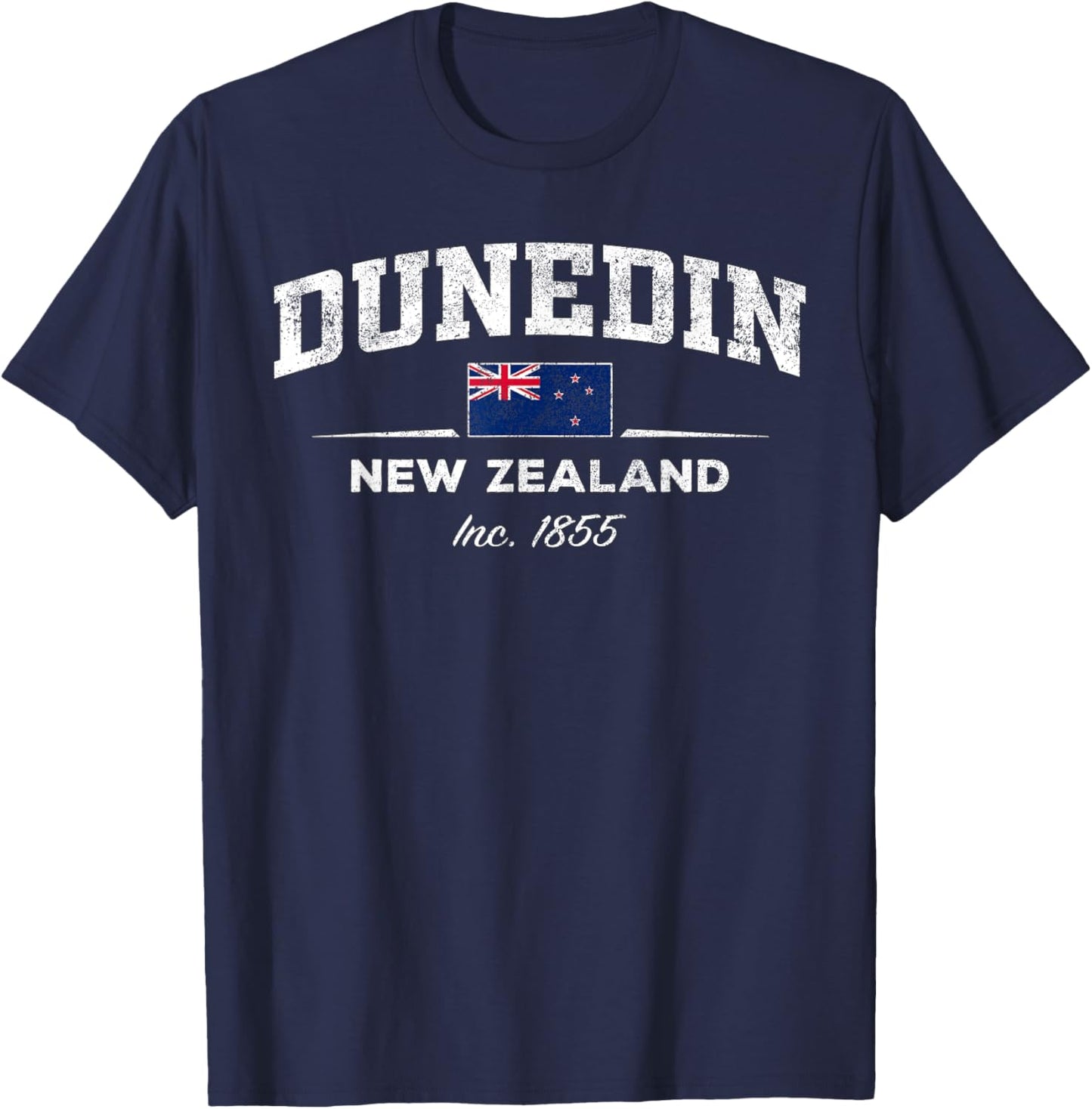 Dunedin New Zealand T-Shirt - T-Shirt | Navy