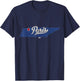 Paris Tennessee TN Map T-Shirt - T-Shirt | Navy