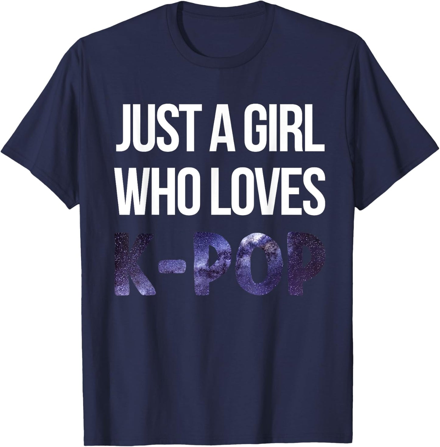 Funny K-Pop Korean Pop Music Lover Fans Boy Band Girls Gifts T-Shirt - T-Shirt | Navy