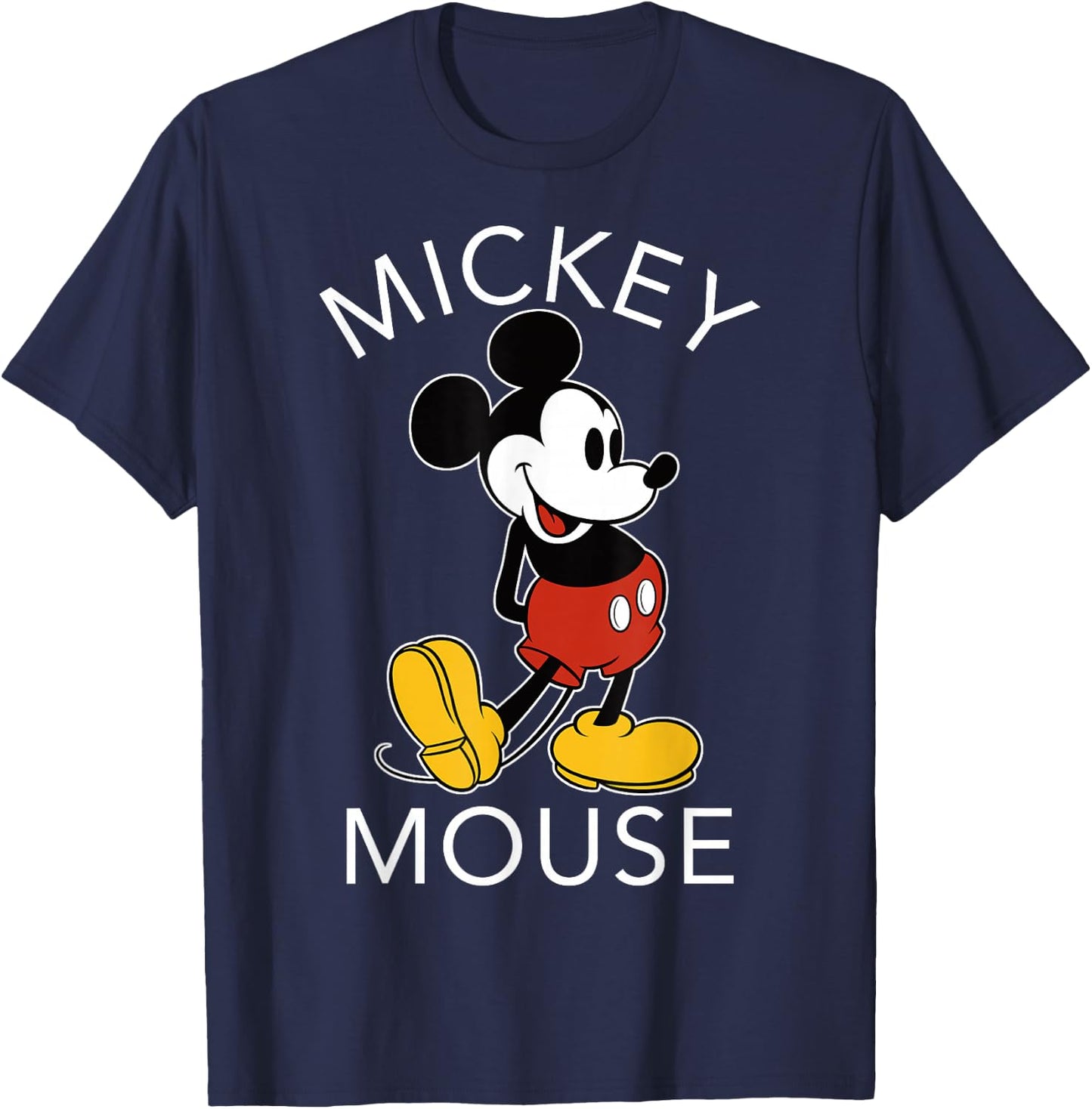 Disney Mickey Mouse Classic Portrait T-Shirt - T-Shirt | Navy