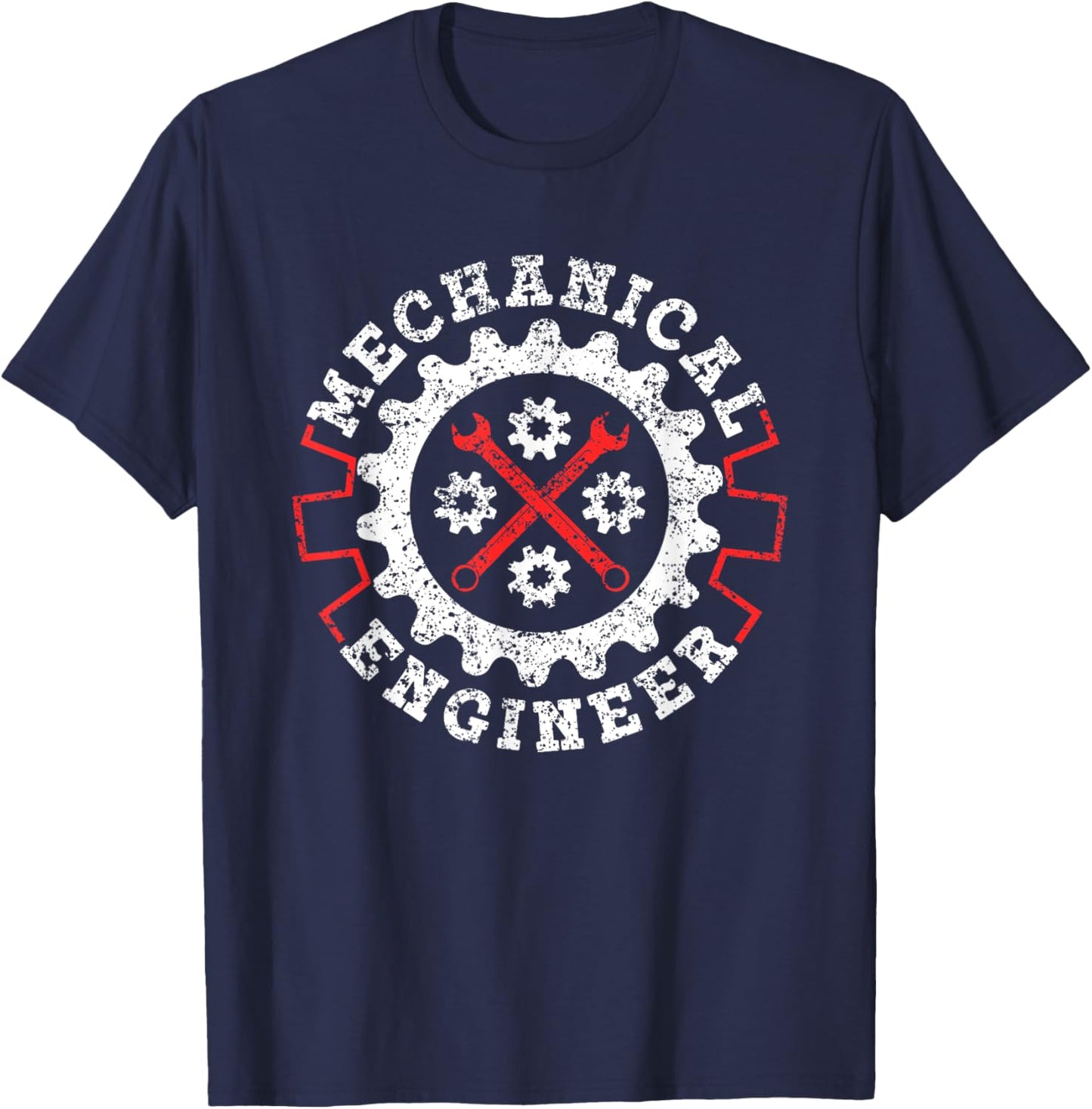Mechanical Engineer Study Engineering Mechanical Engineer T-Shirt - T-Shirt | Navy