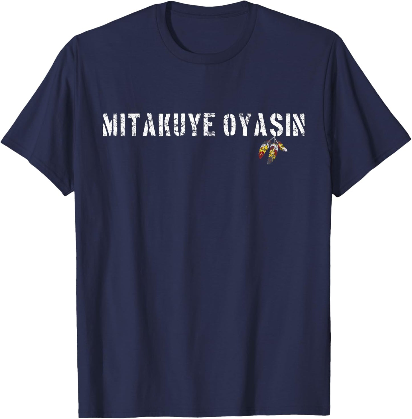 Native American Pride I Lakota Tribe Teton Sioux Nation T-Shirt - T-Shirt | Navy