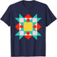 Quilt Block Barn Quilter Country T-Shirt - T-Shirt | Navy